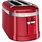 Red 4-Slice Toaster