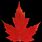 Red Canadian Maple Leaf