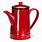 Red Coffee Pot