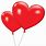 Red Heart Balloon Clip Art