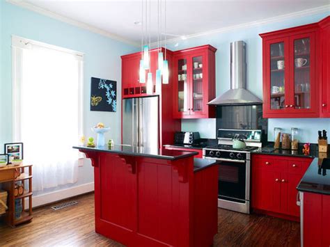 Red Kitchen Colors