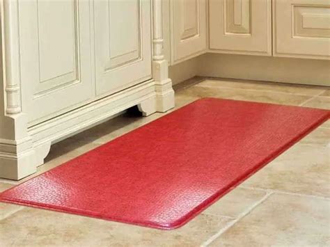 Red Kitchen Floor Mats