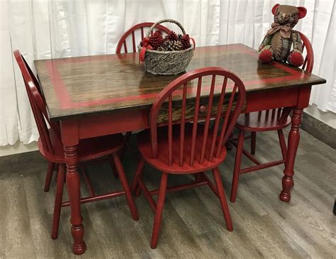 Red Kitchen Table
