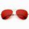 Red Lens Sunglasses