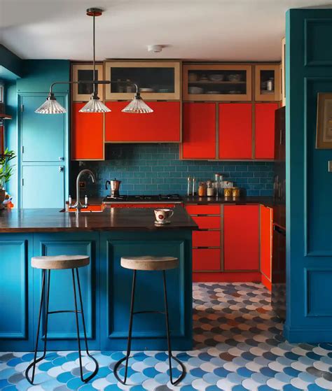 Red White and Blue Kitchen Decor