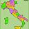 Regional Map of Italy