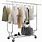 Rolling Hanging Clothes Rack