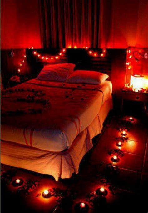 Romantic Bedroom at Night