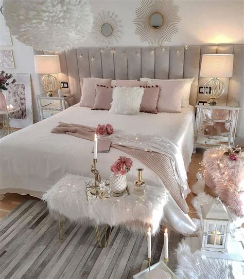 Romantic Pink Bedrooms