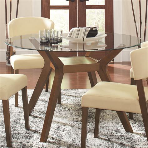 Round Glass Dining Room Tables