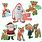 Rudolph the Red Nosed Reindeer Cutouts
