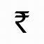 Rupee Symbol Text