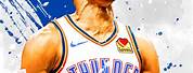 Russell Westbrook Thunder Poster