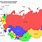 Russian Soviet Union Map