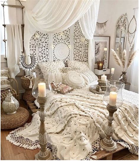 Rustic Bohemian Chic Bedroom Decor