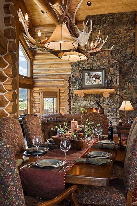 Rustic Cabin Dining Room