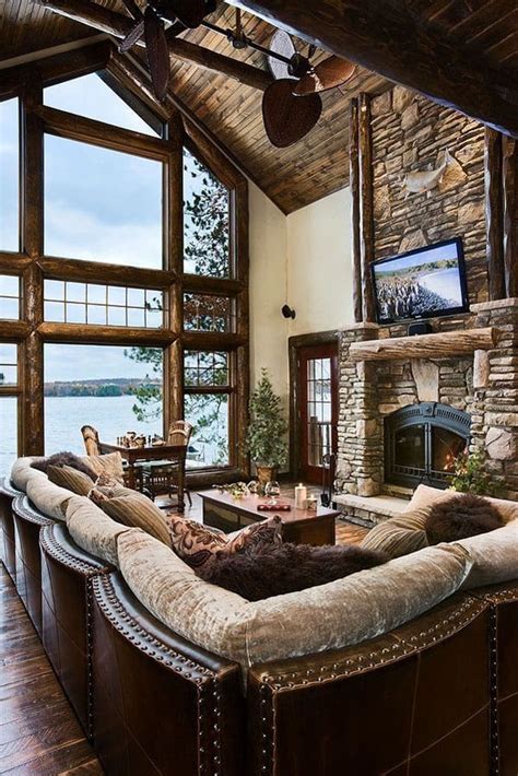 Rustic Cabin Living Room