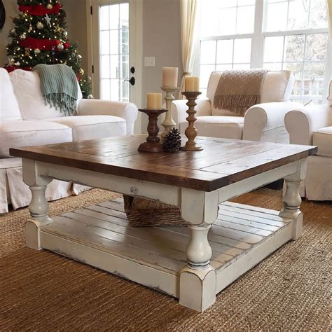 Rustic Coffee Table Decorating Ideas