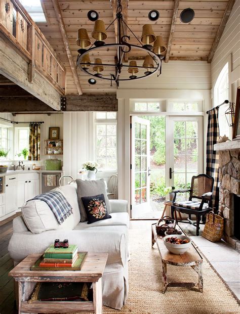 Rustic Cottage Living Room