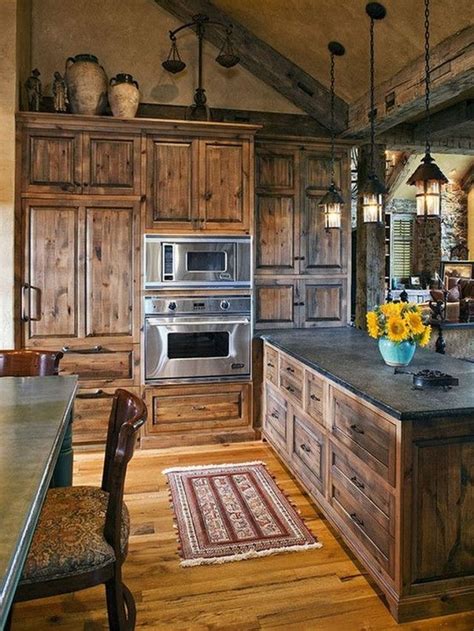 Rustic Country Farmhouse Kitchen Cabinets