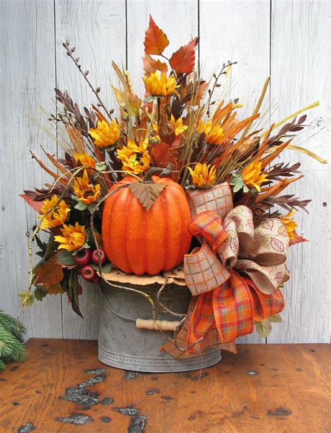 Rustic Fall Centerpieces