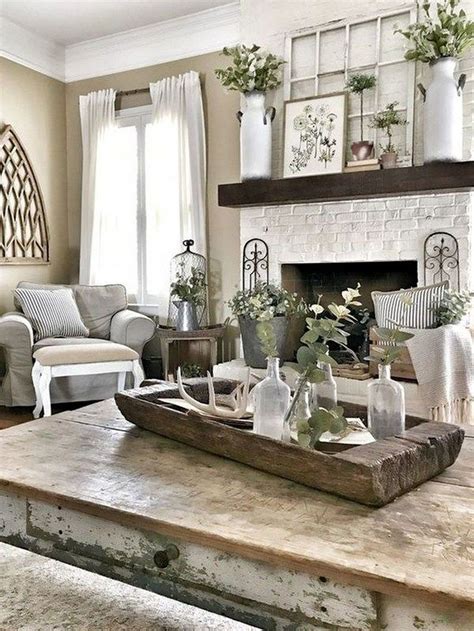 Rustic Farmhouse Style Living Room