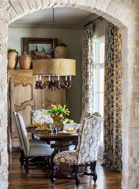 Rustic French Country Dining Rooms