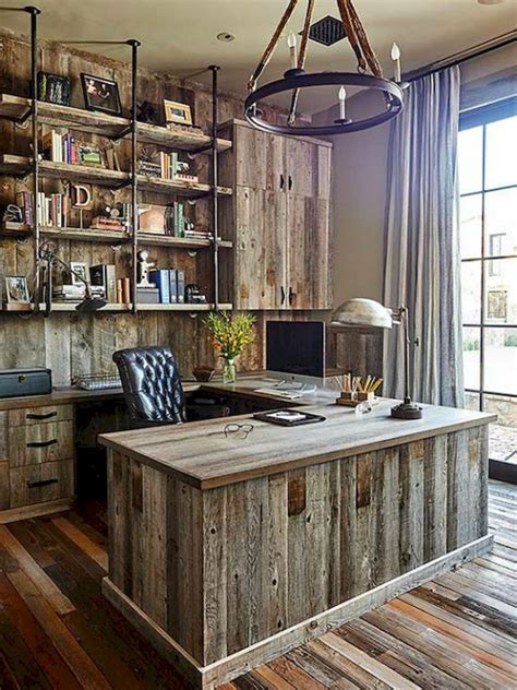 Rustic Home Office Decor