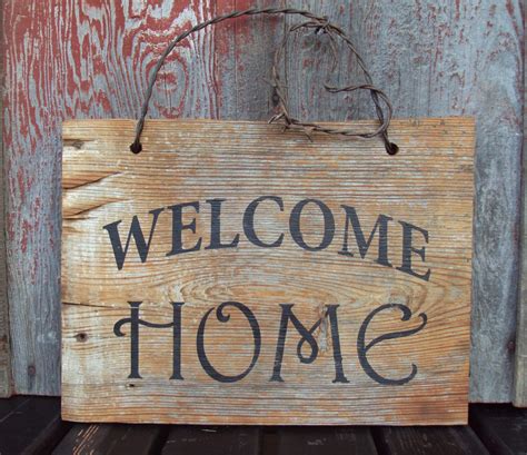 Rustic Home Signs