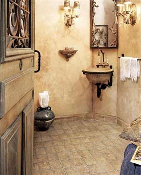 Rustic Italian Bathroom
