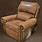 Rustic Leather Recliner