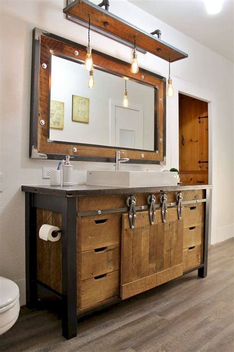 Rustic Modern Bathroom Vanity