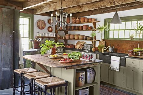 Rustic Vintage Farmhouse Kitchen