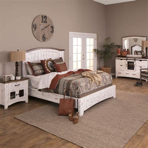 Rustic White Bedroom Sets