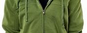 Safety Green Fleece Lined Hoodie