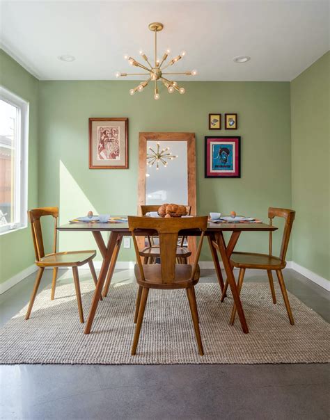 Sage Green Dining Room