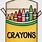 School Supplies Crayon Clip Art