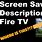 Screensaver Fire Stick TV Amazon