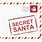 Secret Santa Envelope