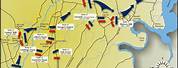 Seven Days Battle Civil War Map