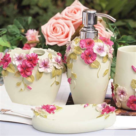 Shabby Chic Bathroom Accessories Sets