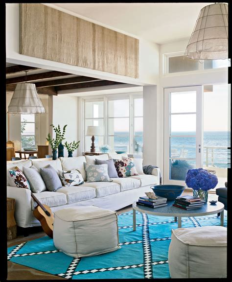 Shabby Chic Beach Living Room