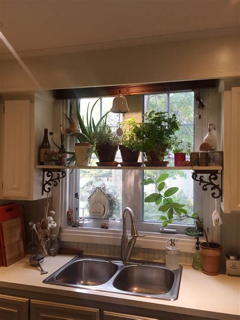 Shelf above Kitchen Sink Window