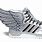 Silver Sneakers with Wings