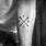 Simple Arrow Compass Tattoos