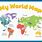 Simple World Map Kids
