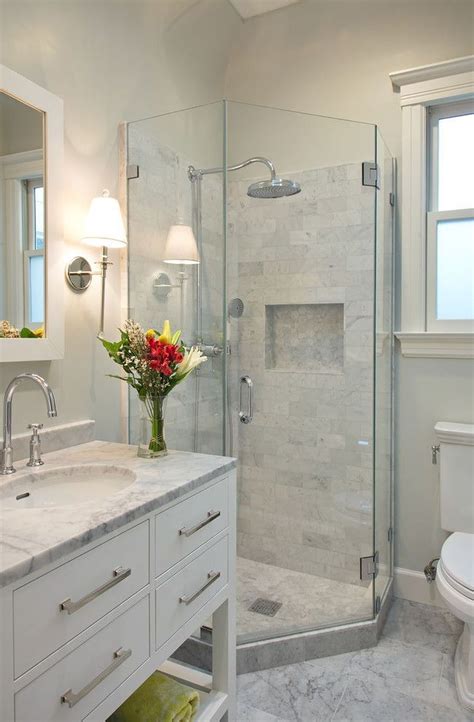 Small Bathroom with Glass Shower