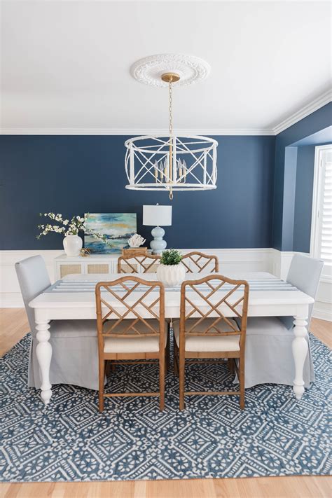 Small Blue Dining Room