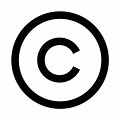 Small Copyright Symbol
