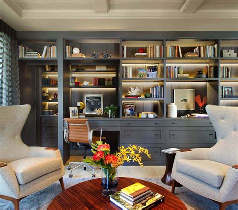 Small Home Office Library Ideas